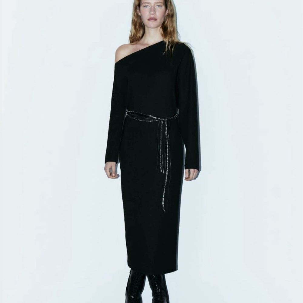 Zara dress off shoulder
